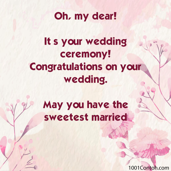 Wish For Wedding : What to Write in a Wedding Card