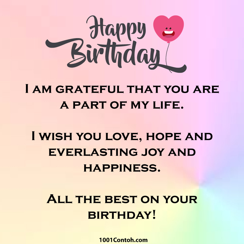 Latest Wishes for Birthday to Inspire You - 1001 Contoh