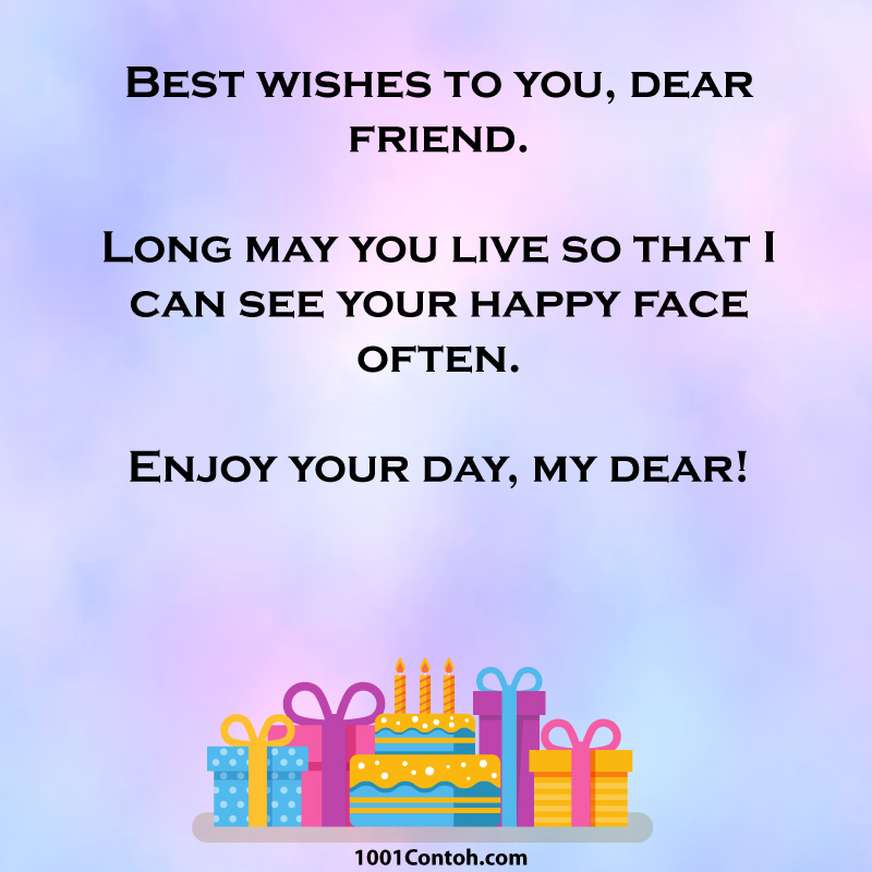 Wishes on Birthday - With Image
