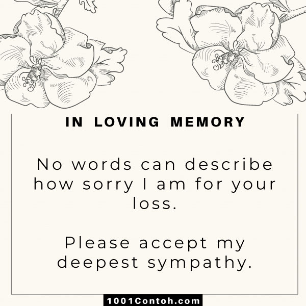 Top 100 Condolence Messages For Flowers 1001 Contoh