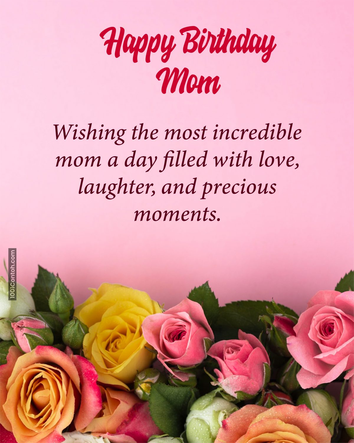 100 Happy Birthday Wishes for Mom, Mother. Lovely - 1001 Contoh