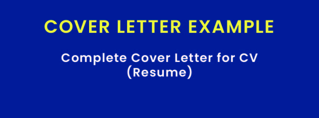 6 Cover Letter Examples: For Job, Freshers, Internship & Short